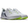 imageFootJoy Mens FJ Fuel Golf ShoeWhiteNavyBright Yellow