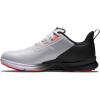 imageFootJoy Mens FJ Fuel Previous Season Style Golf ShoeWhiteBlackCoral