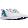imageFootJoy Mens FJ Fuel Previous Season Style Golf ShoeWhiteBlueGreen