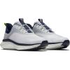 imageFootJoy Mens FJ Quantum Previous Season Style Golf ShoeWhiteGreyBlue