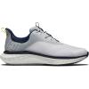 imageFootJoy Mens FJ Quantum Previous Season Style Golf ShoeWhiteGreyBlue