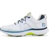 imageFootJoy Mens Hyperflex Golf ShoeWhiteCitronSkyway