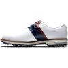 imageFootJoy Mens Premiere Series  Packard Previous Season Style Golf ShoeWhiteNavyRed