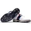 imageFootJoy Mens Premiere Series  Packard Previous Season Style Golf ShoeWhiteNavyRed