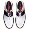 imageFootJoy Mens Premiere Series  Packard Previous Season Style Golf ShoeWhiteNavyRed