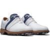 imageFootJoy Mens Premiere Series  Packard Previous Season Style Golf ShoeWhiteNavyWhite