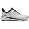 imageFootJoy Mens ProSL Golf ShoeWhiteSea GlassBlack