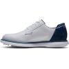 imageFootJoy Mens Traditions Blucher Golf ShoeWhiteNavy CamoMarine