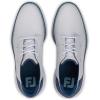 imageFootJoy Mens Traditions Blucher Golf ShoeWhiteNavy CamoMarine
