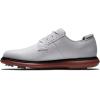 imageFootJoy Mens Traditions Blucher Previous Season Style Golf ShoeWhiteBrick