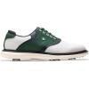 imageFootJoy Mens Traditions Golf ShoesWhiteHunter GreenPeacoat