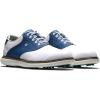 imageFootJoy Mens Traditions Golf ShoesWhiteLight Navy