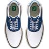 imageFootJoy Mens Traditions Golf ShoesWhiteLight Navy
