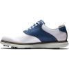 imageFootJoy Mens Traditions Golf ShoesWhiteLight Navy
