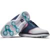 imageFootJoy Mens Traditions Previous Season Style Golf ShoeWhiteBluePink