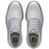imageFootJoy Mens Traditions Previous Season Style Golf ShoeWhiteGreyWhite