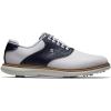 imageFootJoy Mens Traditions Previous Season Style Golf ShoeWhiteNavy