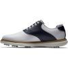 imageFootJoy Mens Traditions Previous Season Style Golf ShoeWhiteNavy