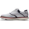 imageFootJoy Mens Traditions Previous Season Style Golf ShoeWhiteNavyRed