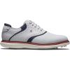 imageFootJoy Mens Traditions Previous Season Style Golf ShoeWhiteNavyRed