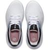 imageFootJoy Womens FJ Flex Golf ShoeWhiteBlackPink