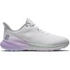 imageFootJoy Womens FJ Flex Golf ShoeWhiteGreenPurple