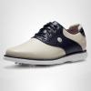 imageFootJoy Womens Traditions Previous Season Style Golf ShoeCreamNavy