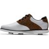imageFootJoy Womens Traditions Previous Season Style Golf ShoeWhiteLeopard