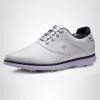 imageFootJoy Womens Traditions Previous Season Style Golf ShoeWhitePurpleNavy