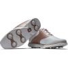 imageFootJoy Womens Traditions Previous Season Style Golf ShoeWhiteRose Gold