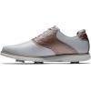 imageFootJoy Womens Traditions Previous Season Style Golf ShoeWhiteRose Gold
