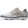 imageFootJoy Womens Traditions Previous Season Style Golf ShoeWhiteTanBlack