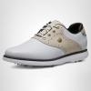 imageFootJoy Womens Traditions Previous Season Style Golf ShoeWhiteTanBlack