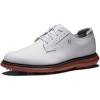 imageFootJoy Mens Traditions Blucher Previous Season Style Golf ShoeWhiteBrick