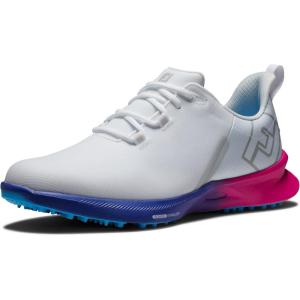 imageFootJoy Mens FJ Fuel Golf ShoeWhiteBluePink