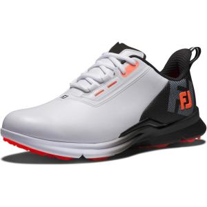 imageFootJoy Mens FJ Fuel Previous Season Style Golf ShoeWhiteBlackCoral