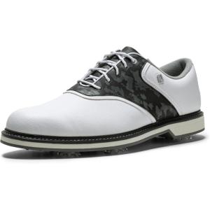imageFootJoy Mens FJ Originals Golf ShoeWhiteGreyMulti