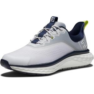 imageFootJoy Mens FJ Quantum Previous Season Style Golf ShoeWhiteGreyBlue