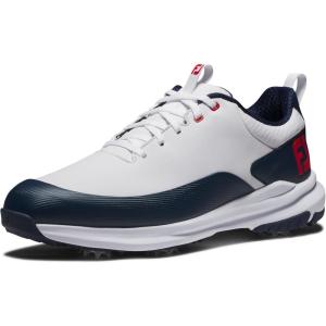 imageFootJoy Mens Tour Rival Golf ShoeWhiteNavyRed