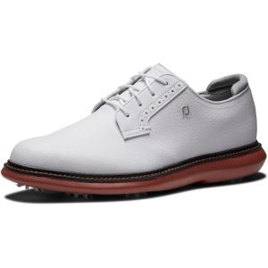 imageFootJoy Mens Traditions Blucher Previous Season Style Golf ShoeWhiteBrick