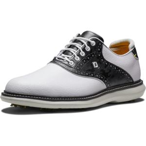 imageFootJoy Mens Traditions Previous Season Style Golf ShoeWhiteCharcoal Camo
