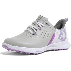 imageFootJoy Womens FJ Fuel Previous Season Style Golf ShoeWhiteGreyPurple
